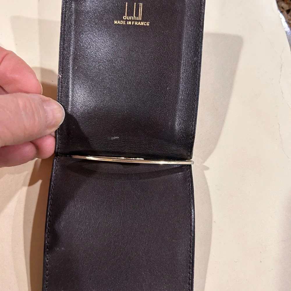 Dunhill trifold wallet